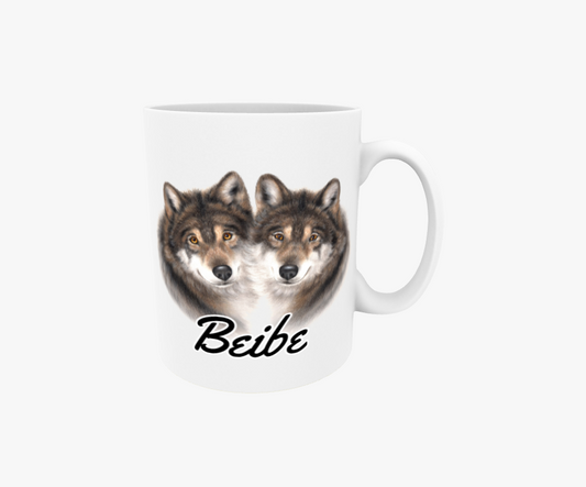Beibe / Vargpar - Textmugg