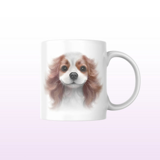 Cavalier Kingcharlesinspanieli -Muki (Koirarodut, Koira muki, Koiramuki) - ArtByAnnaK