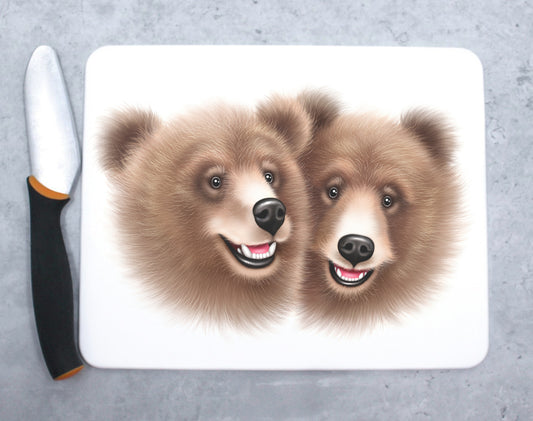 Bear Couple -Cutting Board