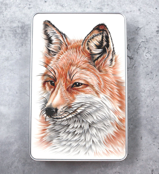 Fox - Tin box