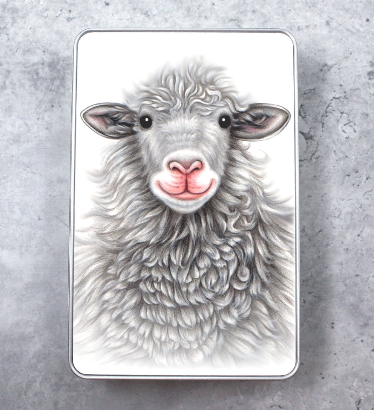 Sheep - Tin box