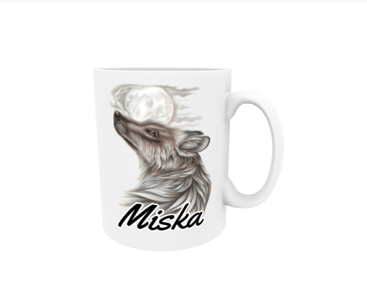 Miska / Varg - Namnmugg