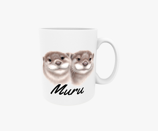 Muru / Otterpar - Textmugg