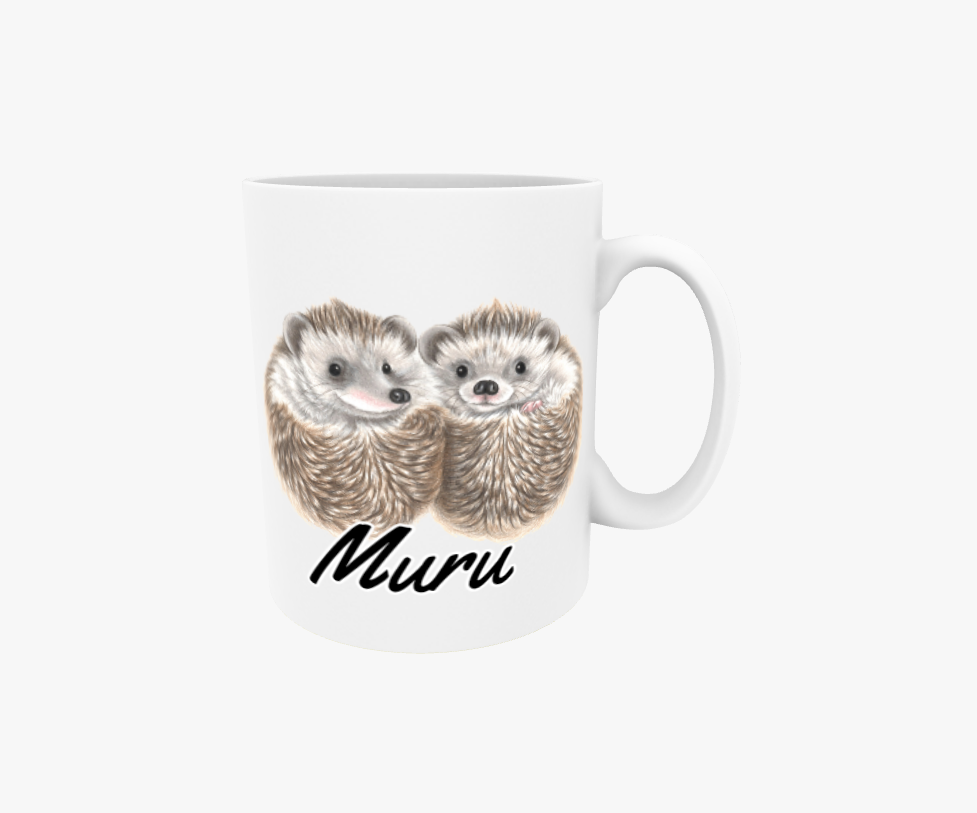 Muru / Hedgehog Balls -Textmugg