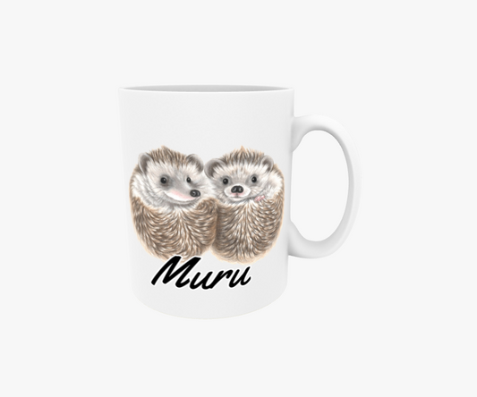 Muru / Hedgehog Balls -Textmugg