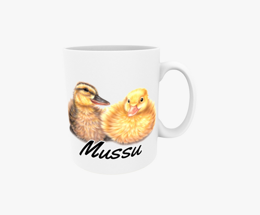 Mussu / Ankkapari -Tekstimuki