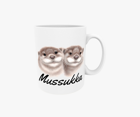 Mussukka / Otterpar - Textmugg