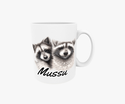 Mussu / Raccoon par - Textmugg