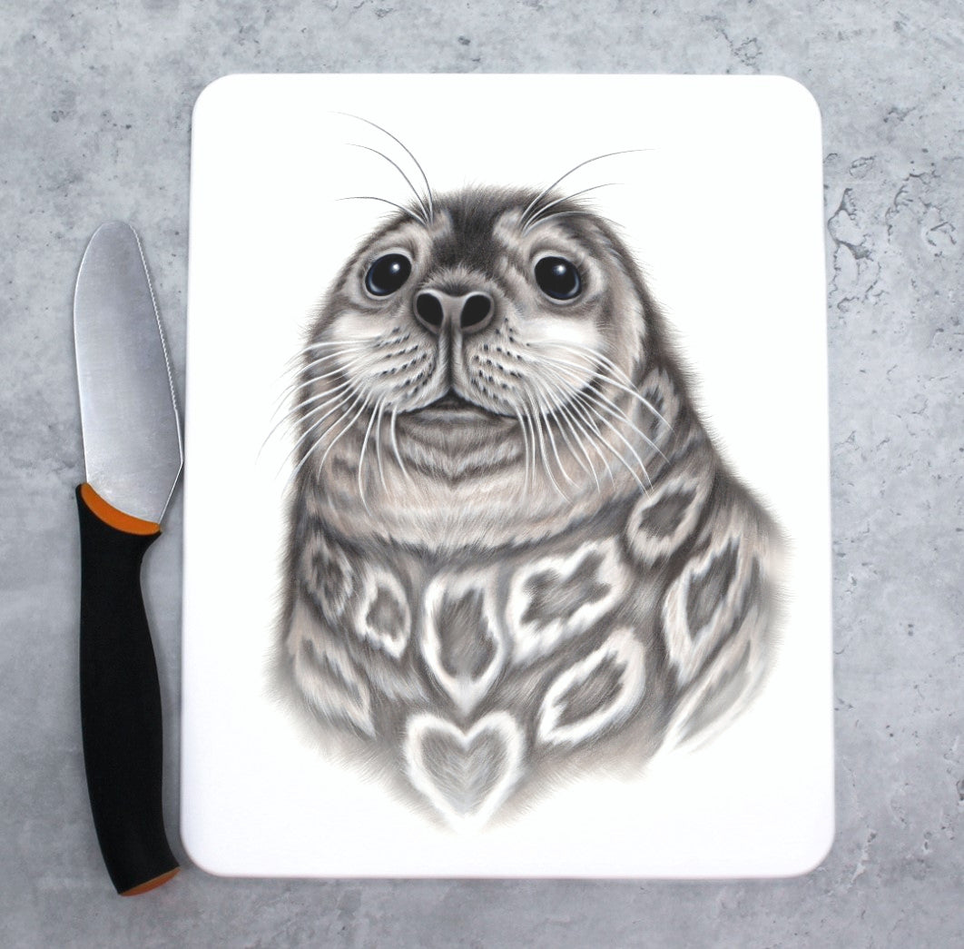 Ringed seal / Saimaa ringed seal -Cutting board