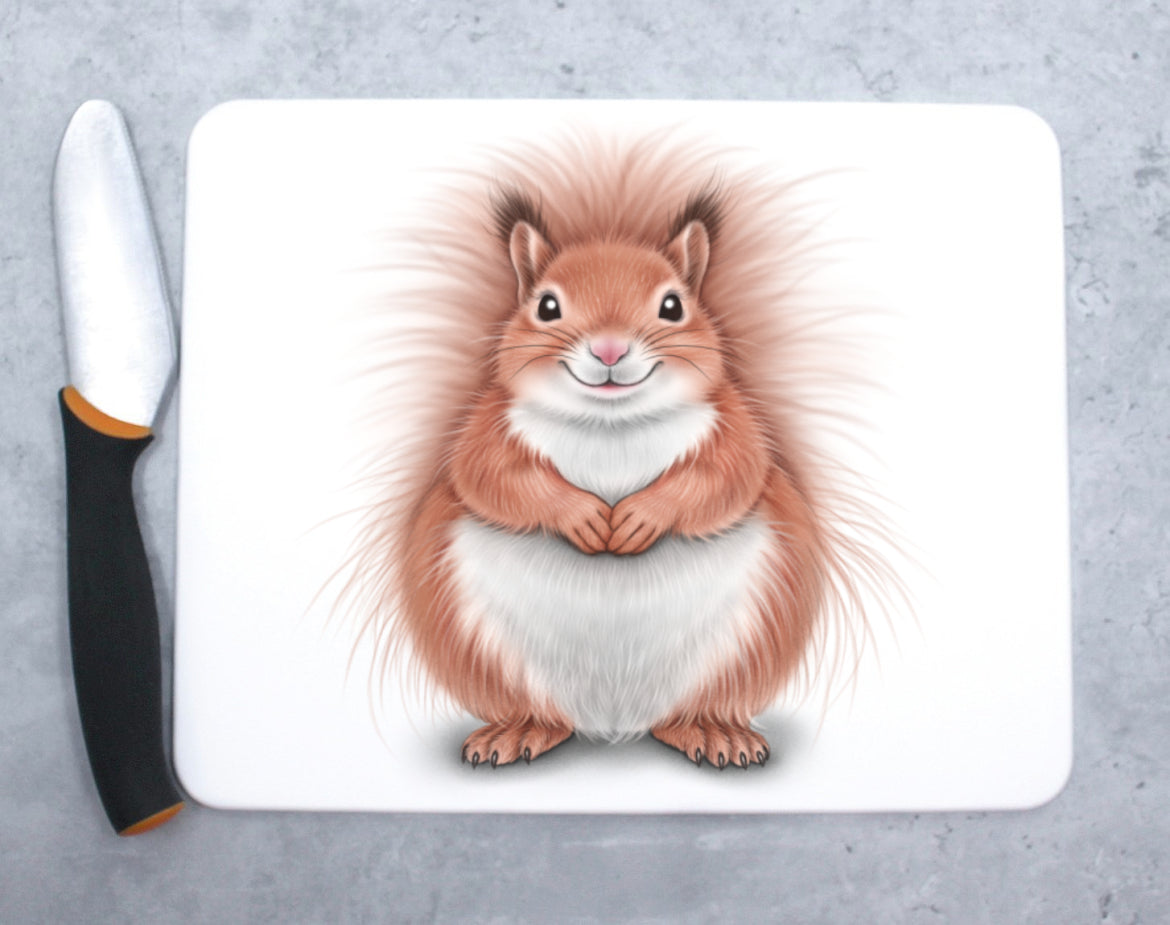 Orava -Leikkuulauta (vaaka) - ArtByAnnaK