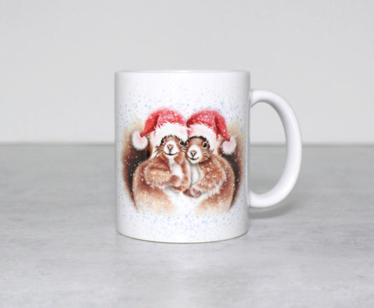 Oravapari Joulu -Muki (Orava)