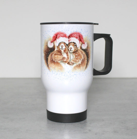 Oravapari Joulu -Termosmuki (Orava)