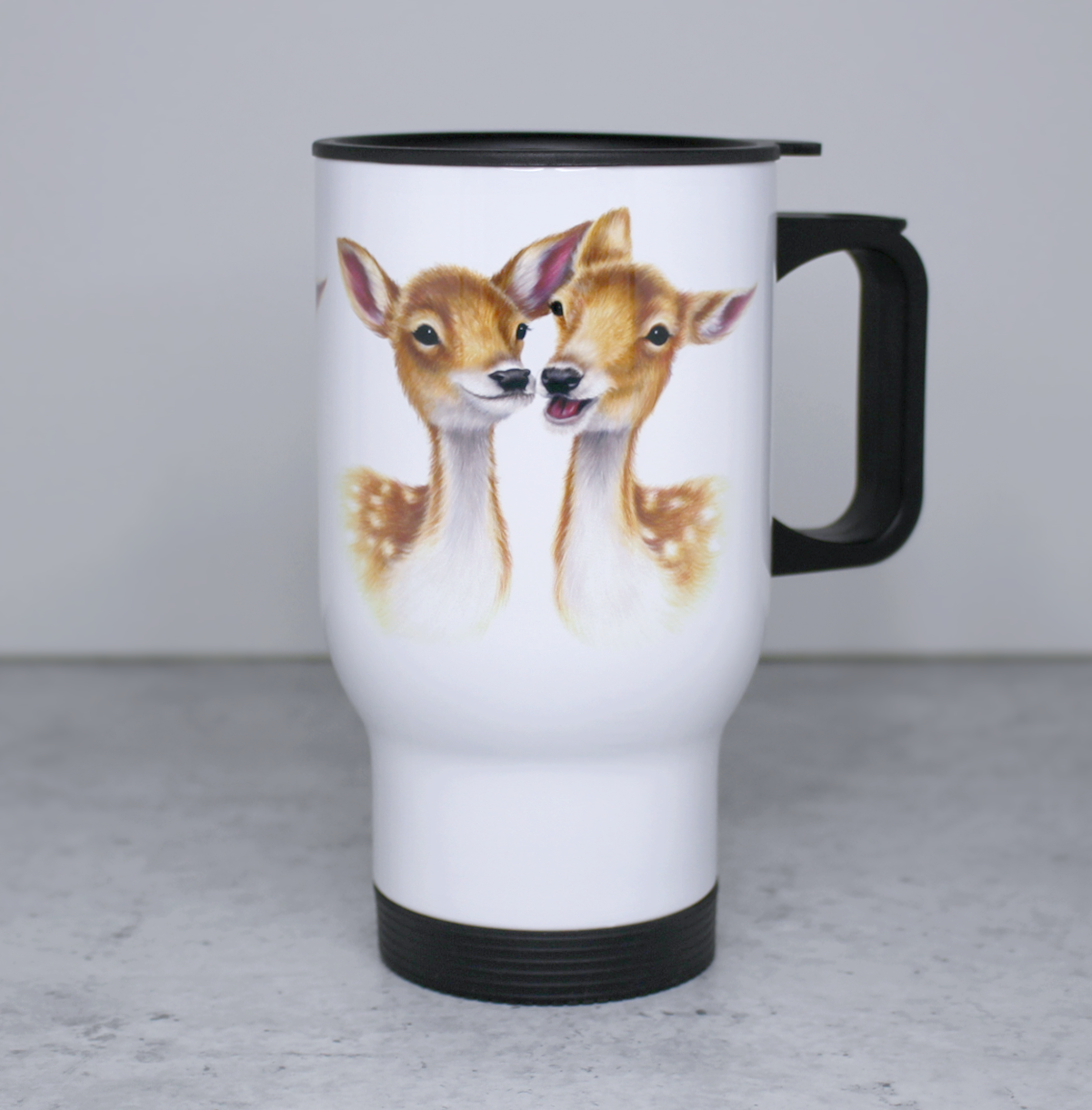 Deer Couple -Thermos Mug