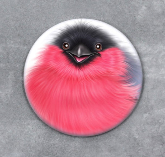 Lintu -Nappi (Punatulkku)