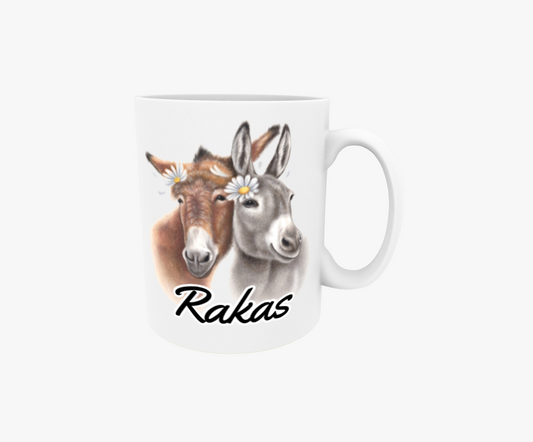 Darling / Donkey Couple -Text Mug