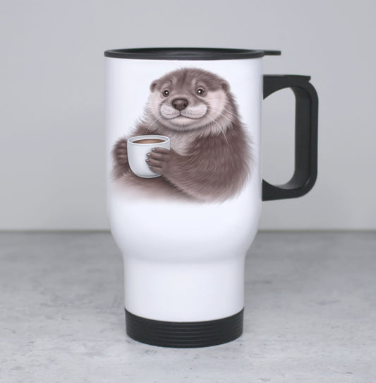 Deer Couple -Thermos Mug