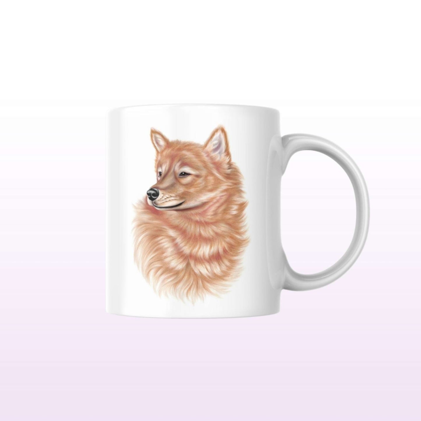 Suomenpystykorva -Muki (Koirarodut) - ArtByAnnaK