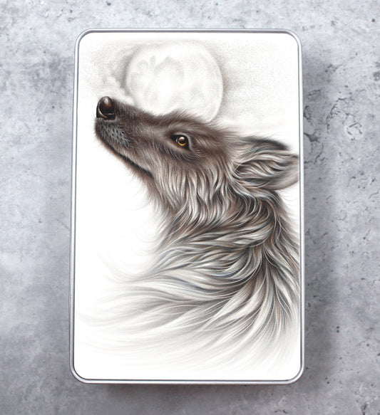 Wolf - Tin box