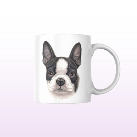 Bostoninterrieri -Muki (Koirarodut) - ArtByAnnaK