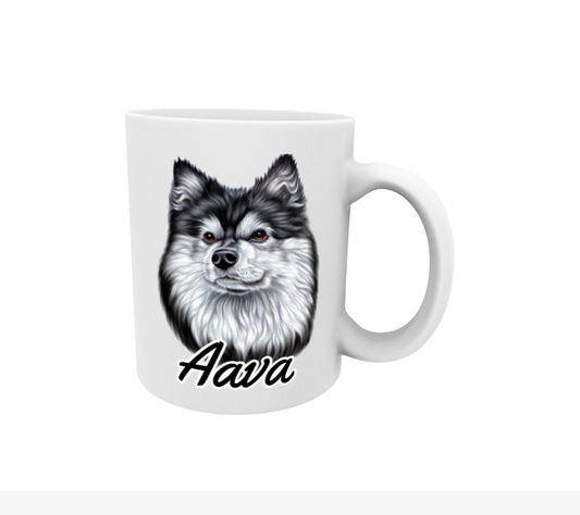 Aava / Lapphund - Namnmugg (Hundraser)
