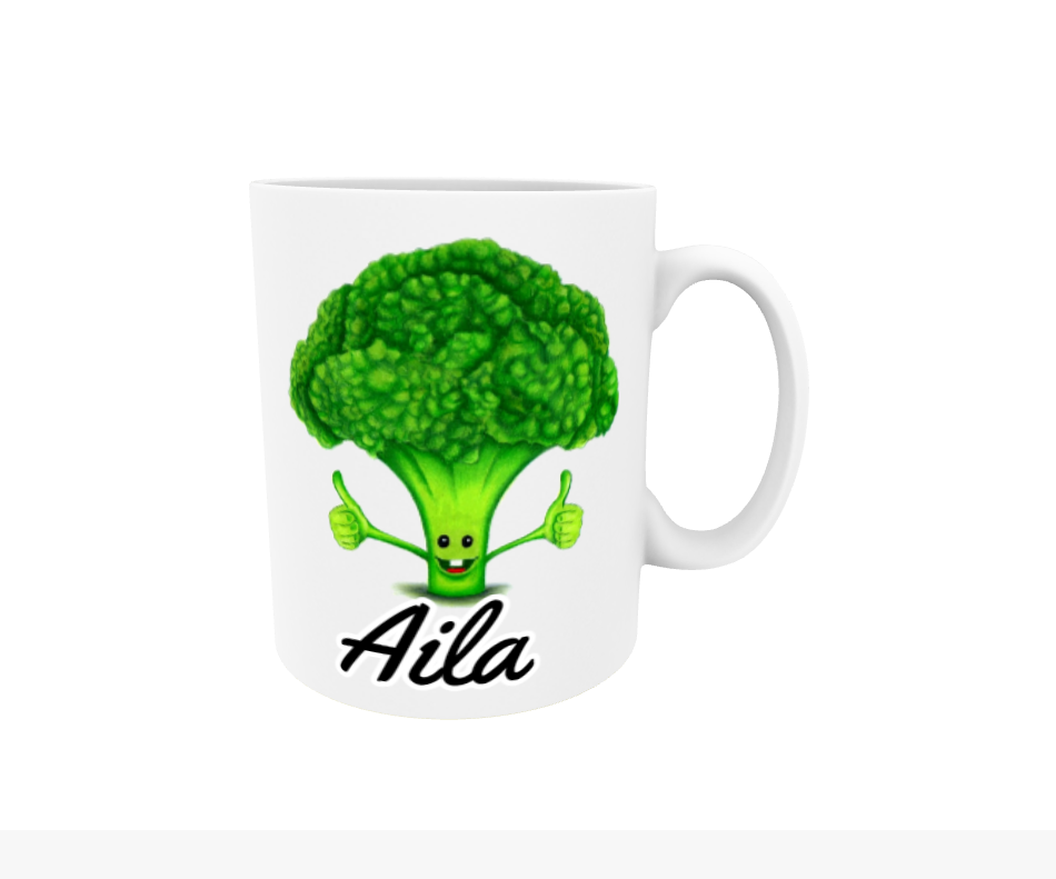 Aila / Asparagus -Name Mug