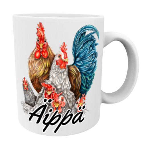Äippä / Kanaperhe -Muki