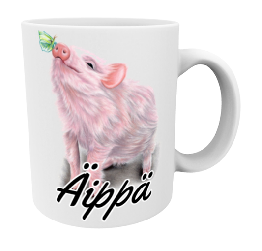 Äippä / Possu ja Perhonen -Muki