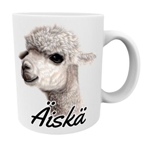Äiskä / Alpakka -Muki