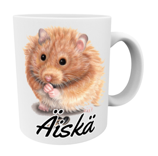 Äiskä / Hamsteri -Muki