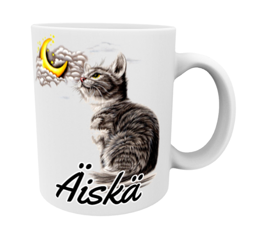 Äiskä / Kuukissa -Muki