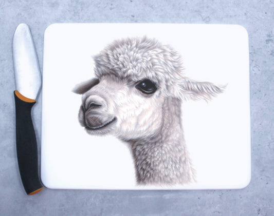 Skärbräda för alpacka/lama