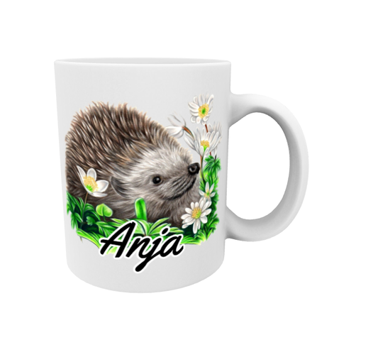 Anja / Siili ja Kukat -Muki