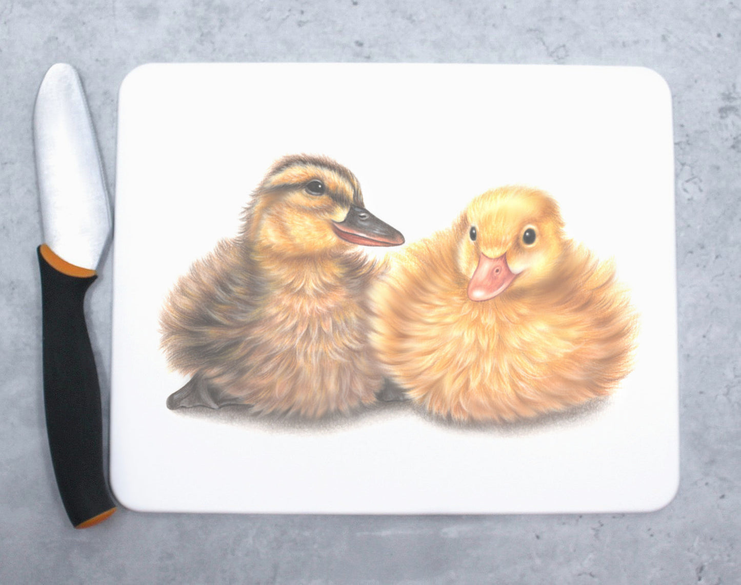 Duck Couple -Cutting Board (Bird)