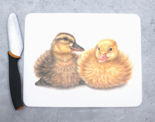 Duck Couple -Cutting Board (Bird)