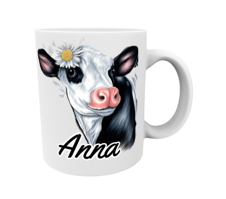 Anna / Mustavalkoinen Lehmä -Muki