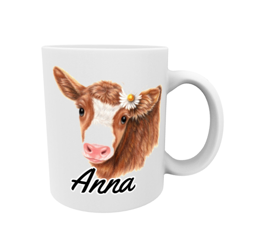 Anna / Ruskea Lehmä -Muki