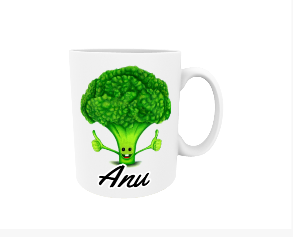 Anu / Asparagus -Name Mug