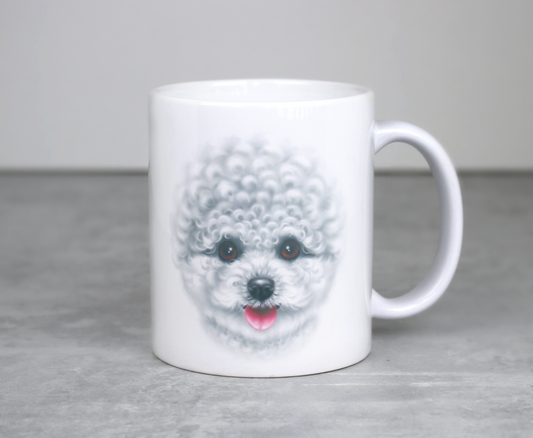 Bichon frise -Muki (Koirarodut, Koira muki, Koiramuki, Koiranpentu)
