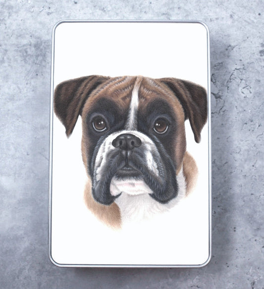 Boxer - Tin box (Dog breeds)