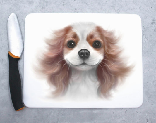 Cavalier Kingcharlesinspanieli -Leikkuulauta (Koirarodut)