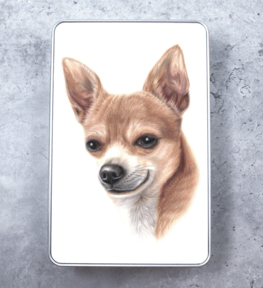 Chihuahua Shorthair - Tin Box (Dog Breeds)