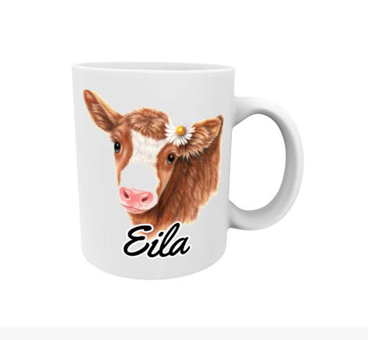 Eila / Brun Ko Mugg