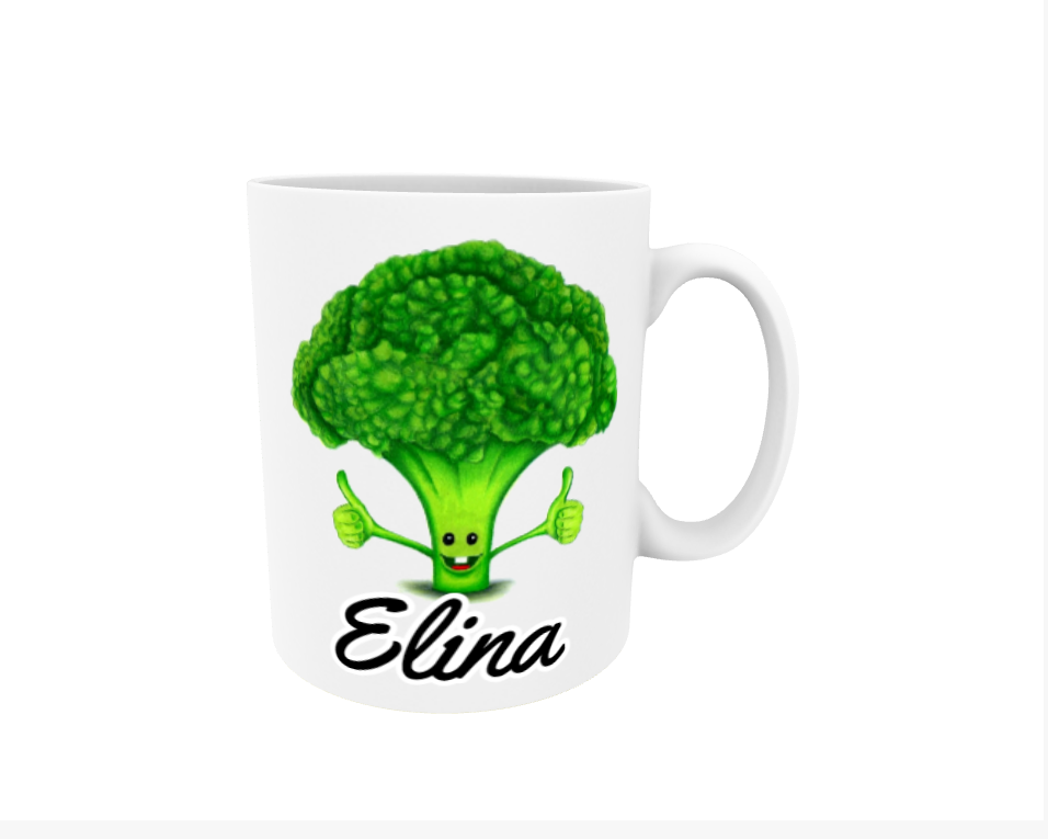 Elina / Asparagus - Name Mug