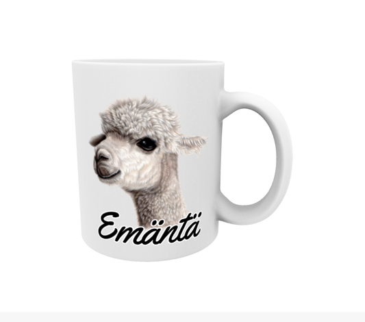 Älskarinna / Alpacka / Lama Mugg