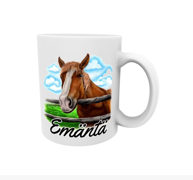 Emäntä / Suomenhevonen -Muki