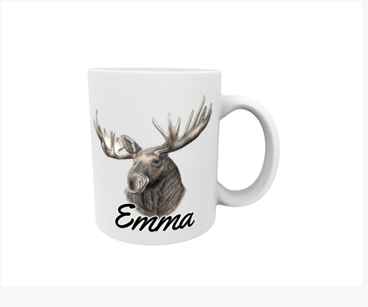 Emma / Hjort - Namnmugg