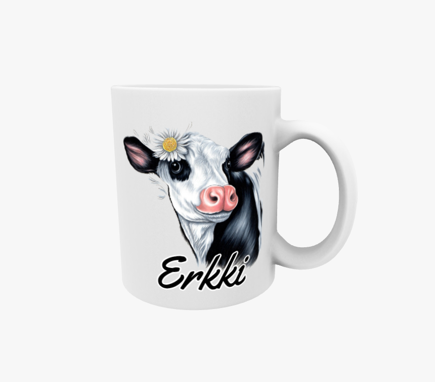 Erkki / Mustavalkoinen Lehmä -Nimimuki