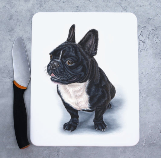Ranskan Bulldog / Frenchie -Leikkuulauta (Koirarodut)