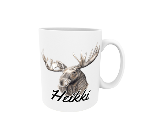 Heikki / Deer - Name Mug