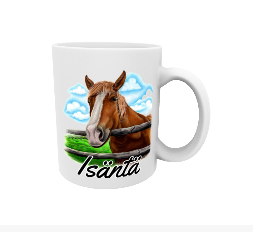 Host / Finnish Horse Mug